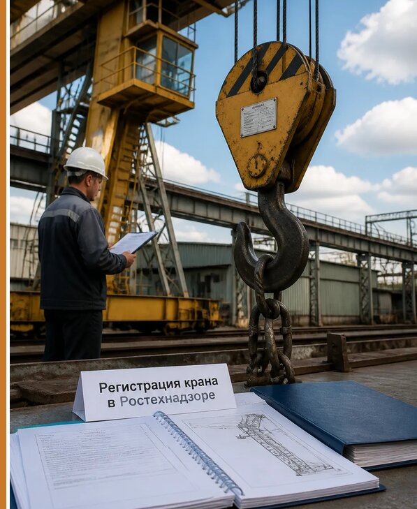 Регистрация крана в Ростехнадзоре в Альметьевске от 15570 р. | Авеста ОТиПБ